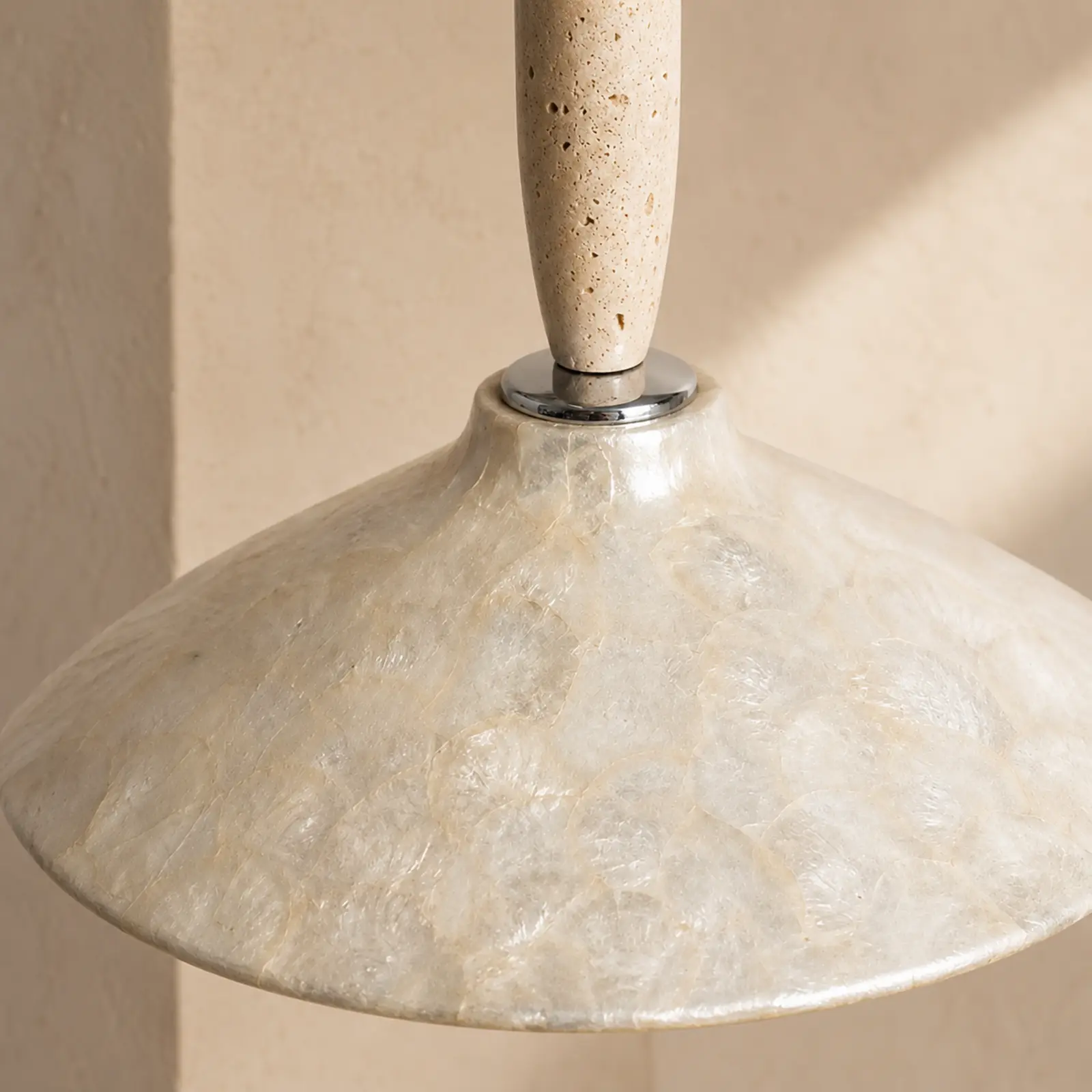 Natural mother-of-pearl shade texture