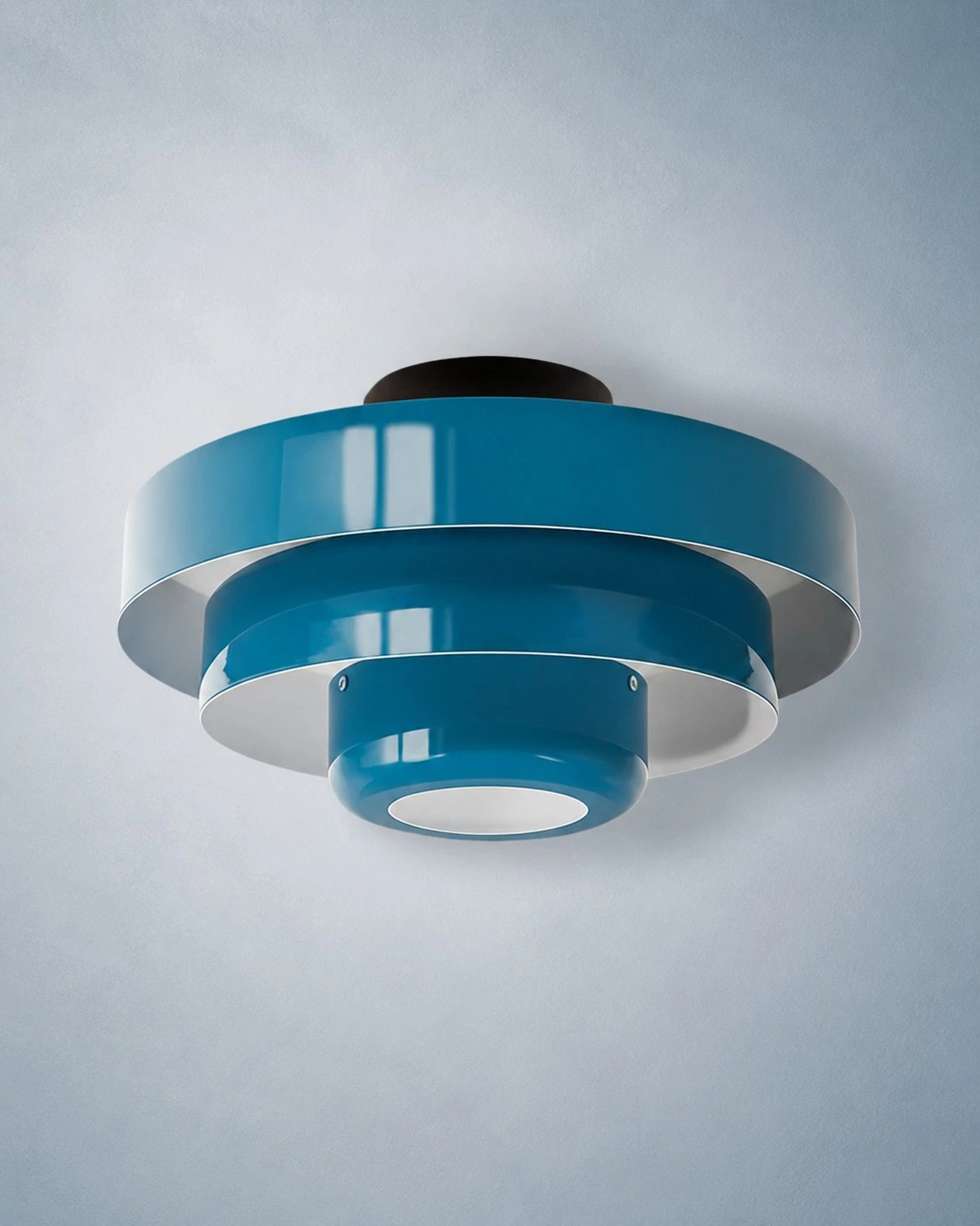 Blue Ceiling Light