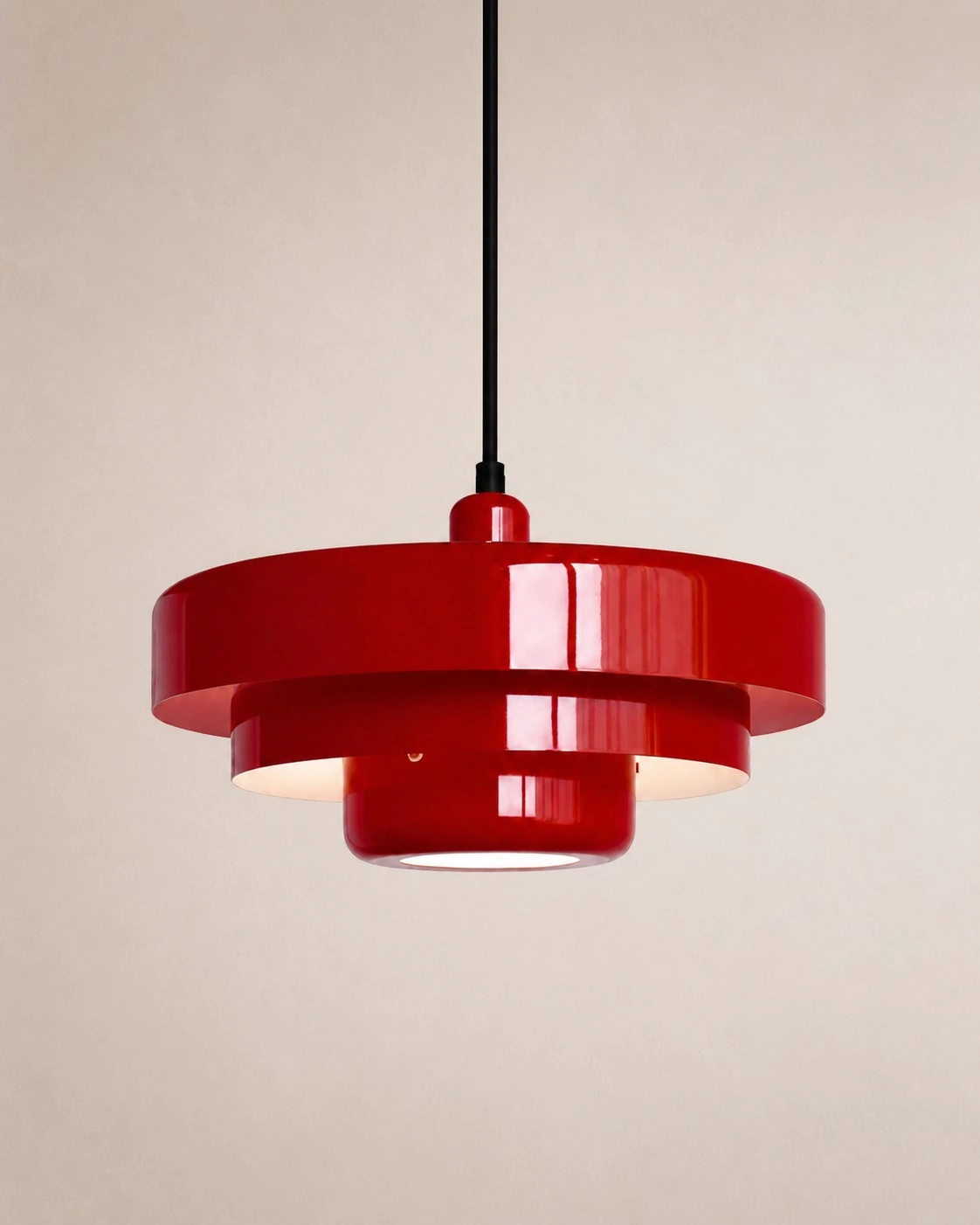 Red Pendant Light