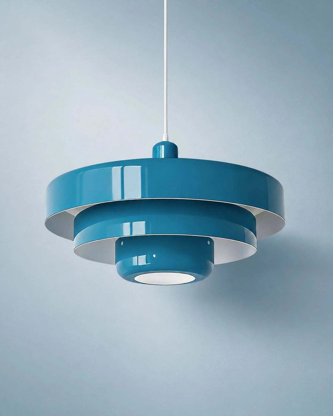 Blue Pendant Light