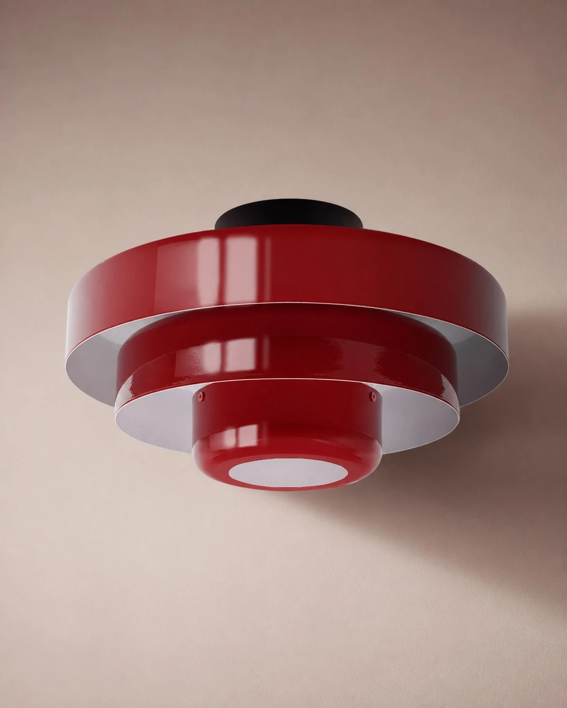 Red Ceiling Light