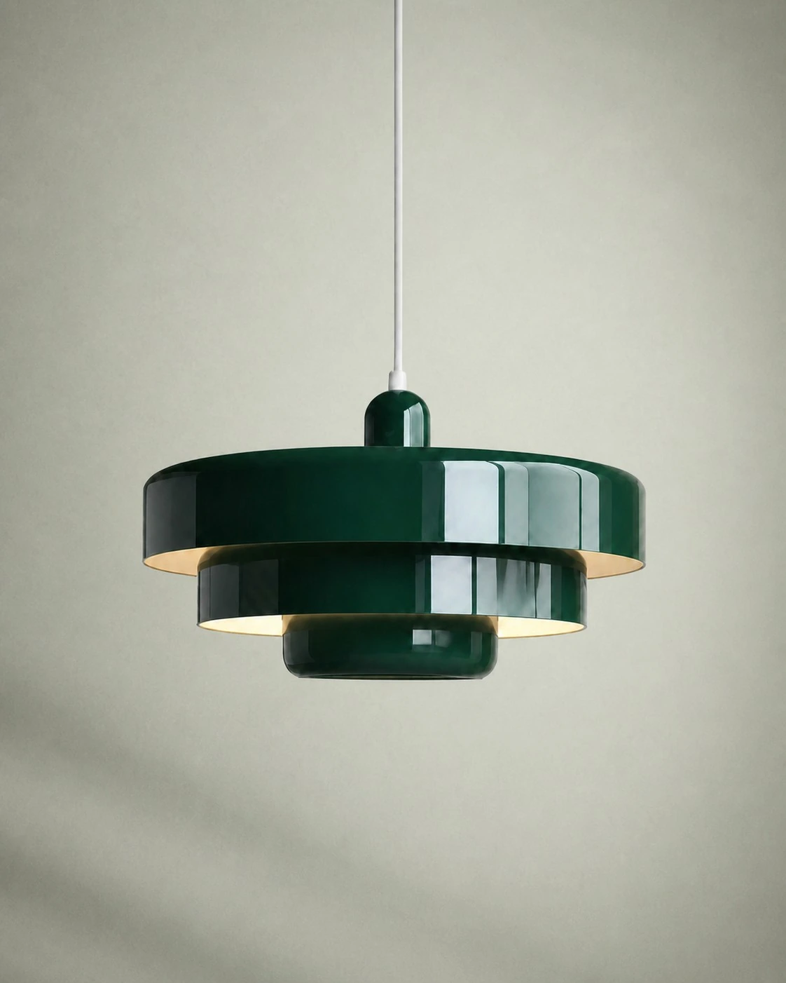Dark Green Pendant Light