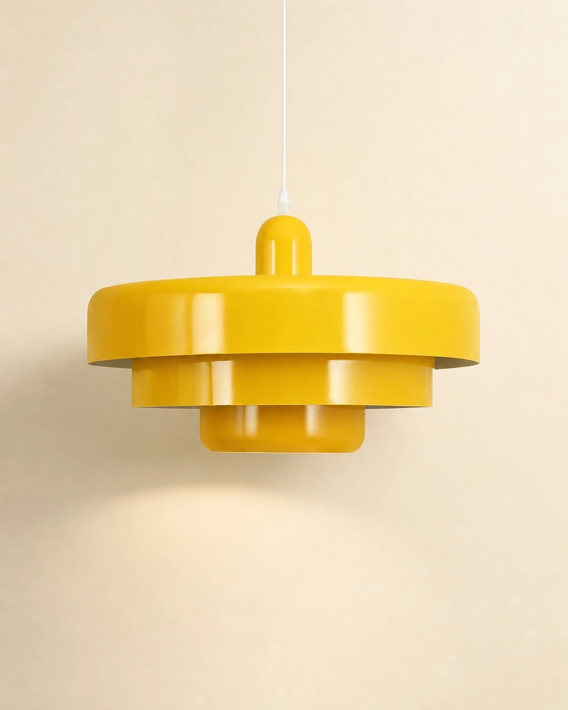 Yellow Pendant Light