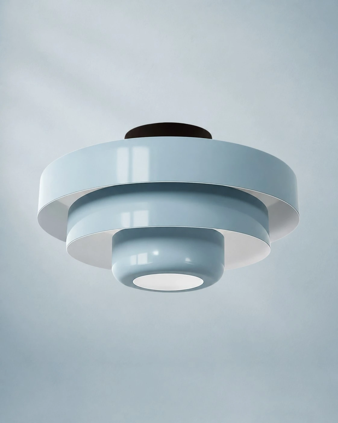 Light Blue Ceiling Light