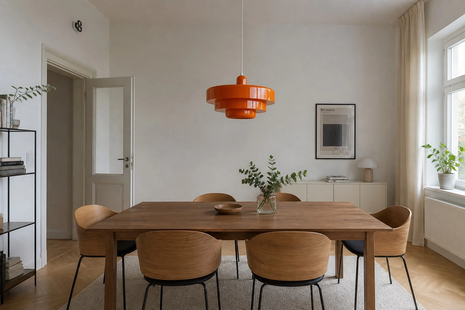 Dining Table, daylight with light off