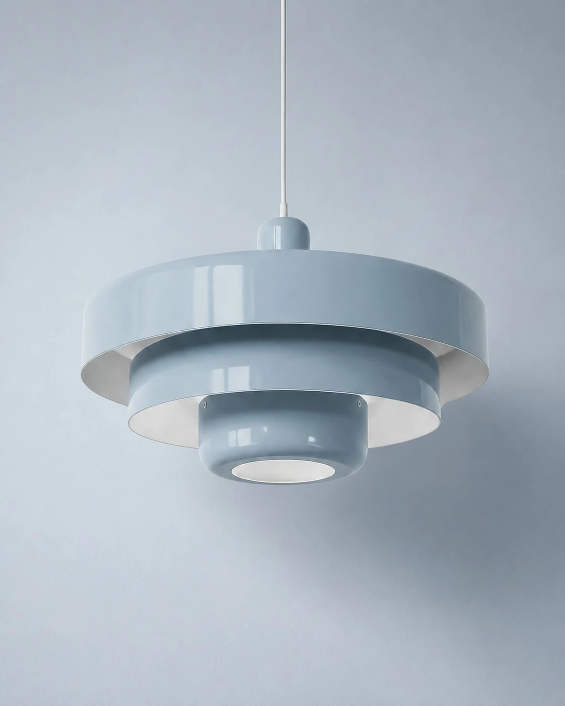 Light Blue Pendant Light