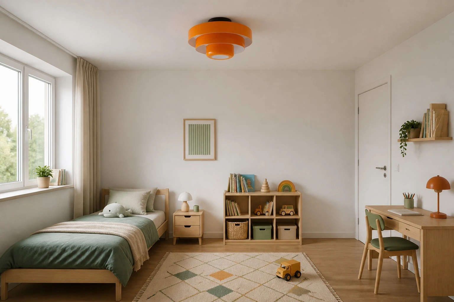 Children's Room, daylight with light off